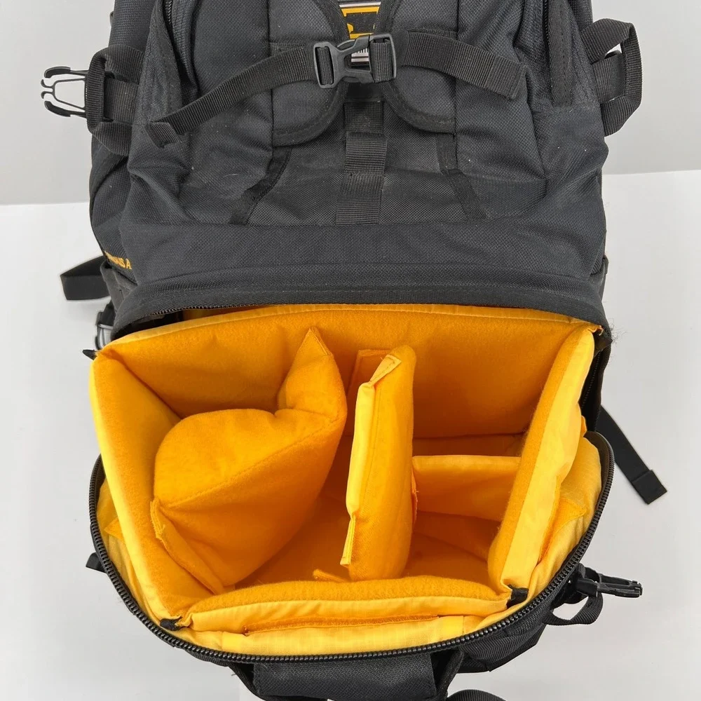 Mountainsmith Borealis AT All Weather Camera Backpack Black Travel w/ Rain Cover